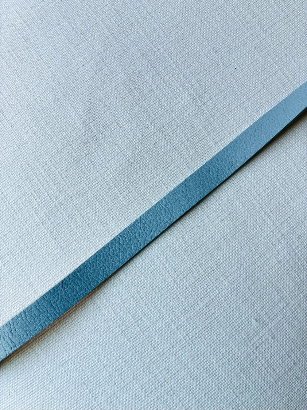 *NWT* Kate Spade M 90cm Genuine Leather Belt Baby Blue - Gold Buckle